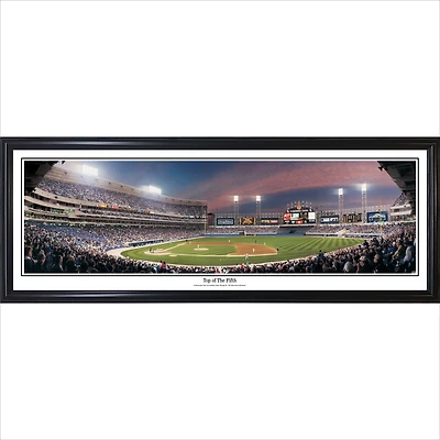 Chicago White Sox 39" x 13.5" Top of the Fifth Standard Black Framed Panorama