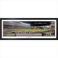 New York Yankees 39" x 13.5" Last Night at Yankee Stadium Standard Black Framed Panorama