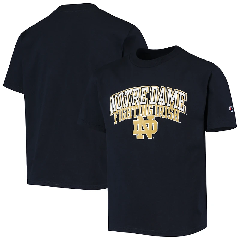 Youth Champion Navy Notre Dame Fighting Irish Jersey T-Shirt