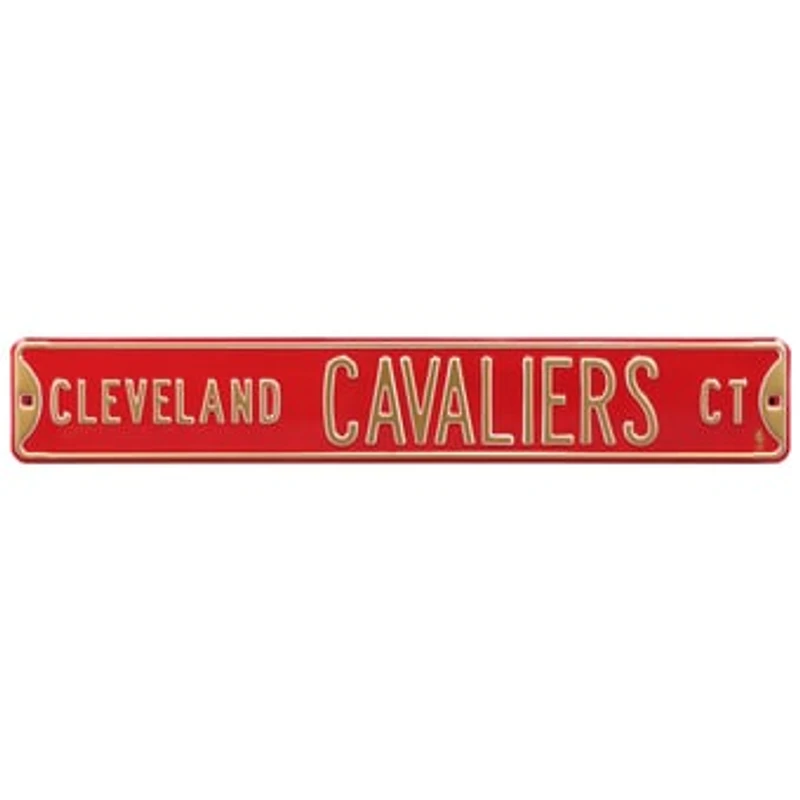 Cleveland Cavaliers 6" x 36" Steel Street Sign