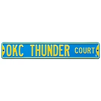 Oklahoma City Thunder 6" x 36" Steel Street Sign