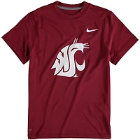 Youth Nike Washington State Cougars Crimson Logo Legend Performance T-Shirt