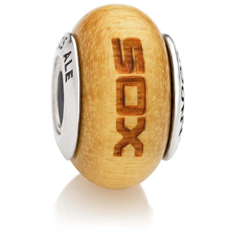 Women's Pandora Chicago White Sox Wood Charm