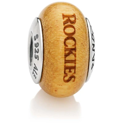 Women's Pandora Colorado Rockies Wood Charm