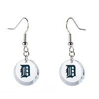 Detroit Tigers Swarovski Pick Off Earrings