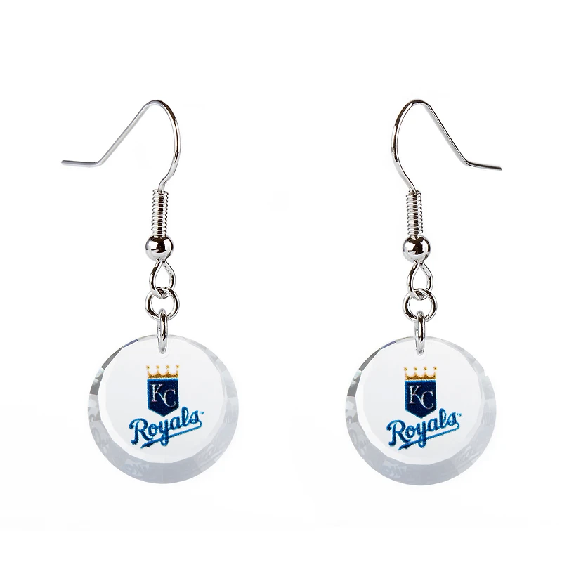 Kansas City Royals Swarovski Pick Off Earrings