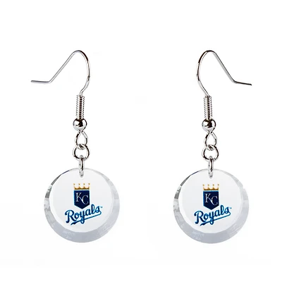 Kansas City Royals Swarovski Pick Off Earrings