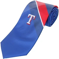 Men's Texas Rangers Woven Poly Grid Tie