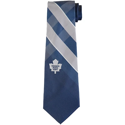 Men's Toronto Maple Leafs Woven Poly Grid Tie
