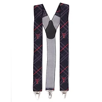 Men's Black Texas Tech Red Raiders Suspenders