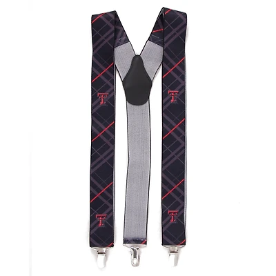 Men's Black Texas Tech Red Raiders Suspenders