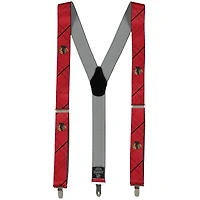 Men's Red Chicago Blackhawks Suspenders