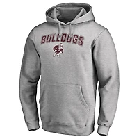 Men's Ash Alabama A&M Bulldogs Proud Mascot Pullover Hoodie
