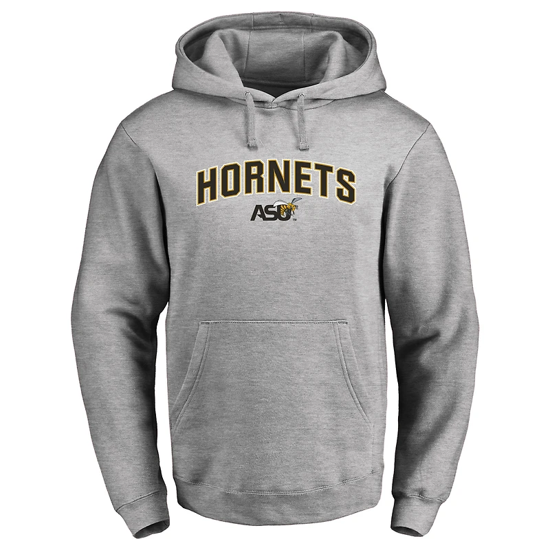 Men's Ash Alabama State Hornets Proud Mascot Pullover Hoodie