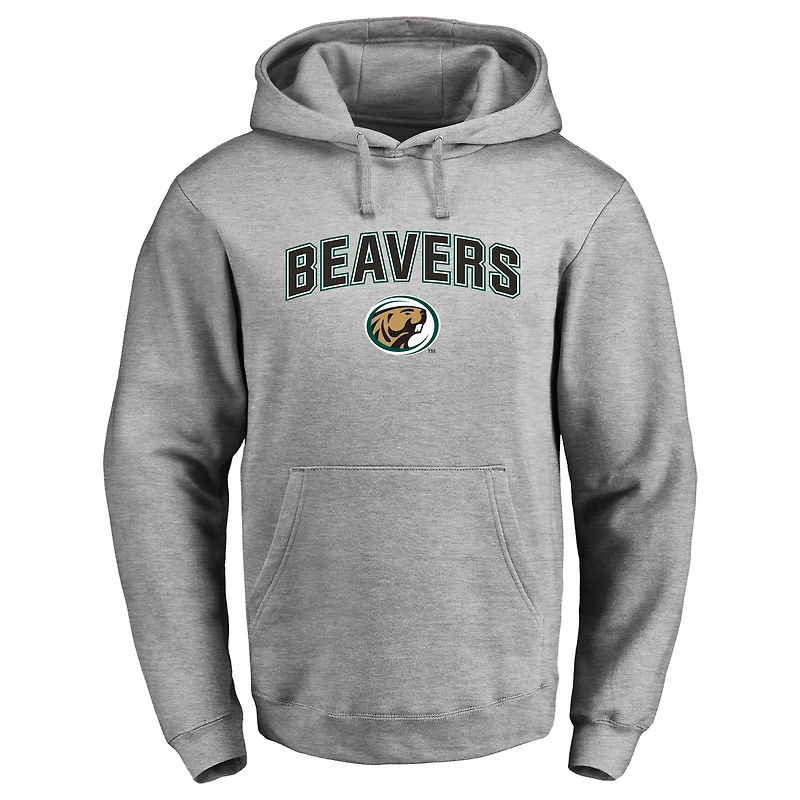 Men's Ash Bemidji State Beavers Proud Mascot Pullover Hoodie