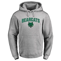 Men's Ash Binghamton Bearcats Proud Mascot Pullover Hoodie
