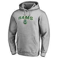 Men's Ash Colorado State Rams Proud Mascot Pullover Hoodie