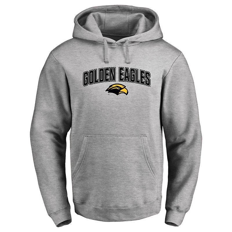 Men's Ash Southern Miss Golden Eagles Proud Mascot Pullover Hoodie