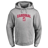 Men's Ash Stanford Cardinal Proud Mascot Pullover Hoodie
