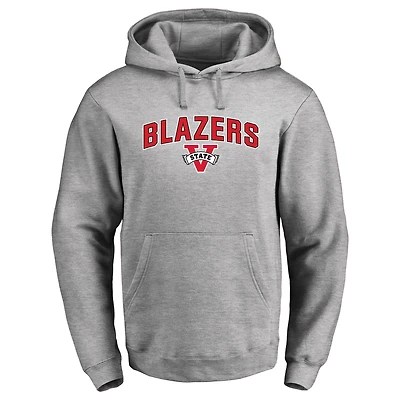 Men's Ash Valdosta State Blazers Proud Mascot Pullover Hoodie