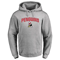 Men's Ash Youngstown State Penguins Proud Mascot Pullover Hoodie