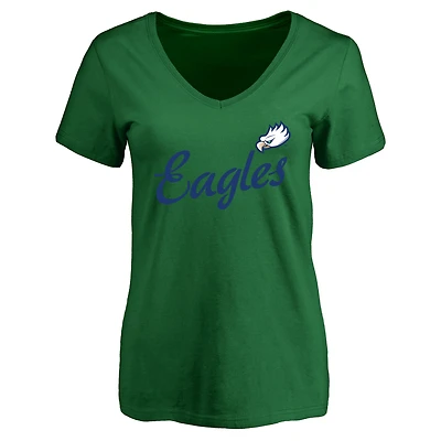Women's Kelly Green Florida Gulf Coast Eagles Dora T-Shirt