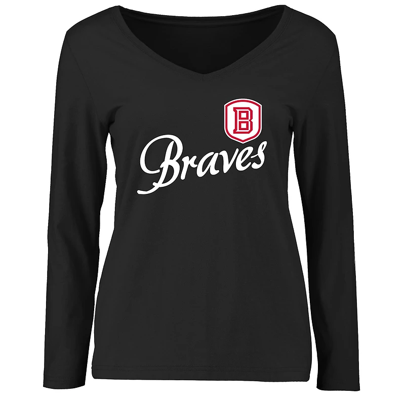Women's Black Bradley Braves Dora Long Sleeve T-Shirt