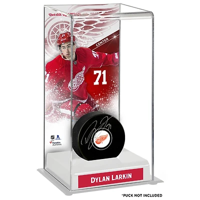 Dylan Larkin Detroit Red Wings Deluxe Tall Hockey Puck Case