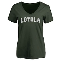 Women's Green Loyola Greyhounds Everyday T-Shirt