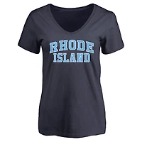 Women's Navy Rhode Island Rams Everyday T-Shirt