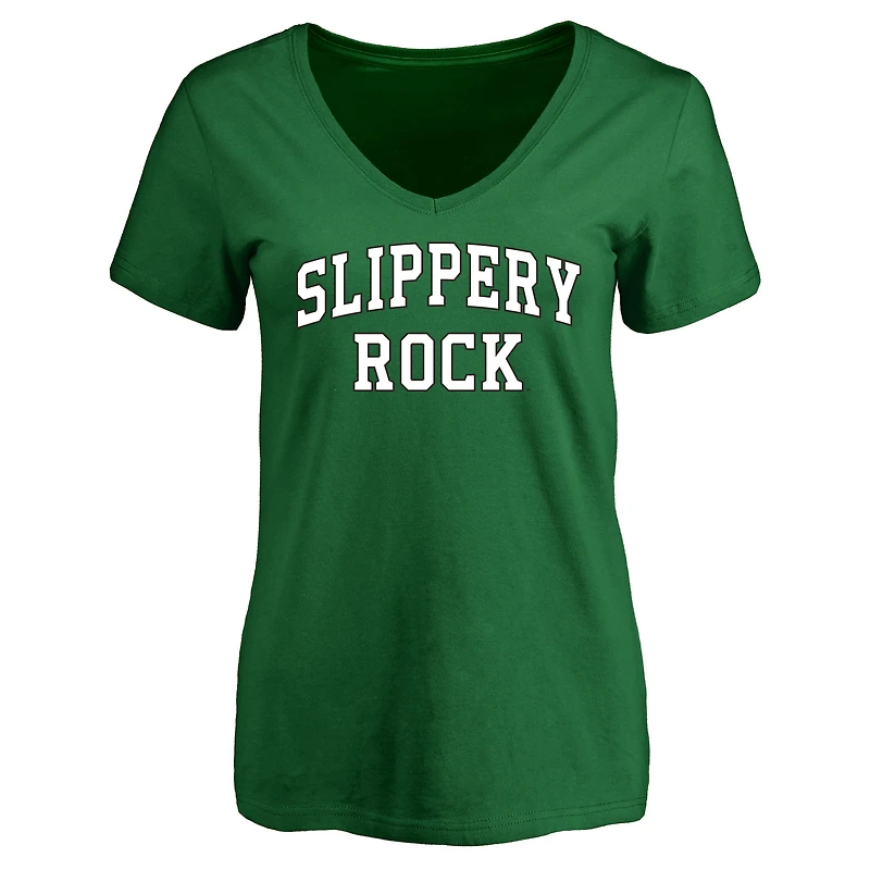 Women's Kelly Green Slippery Rock Pride Everyday T-Shirt