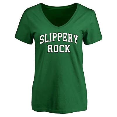 Women's Kelly Green Slippery Rock Pride Everyday T-Shirt