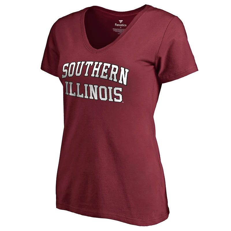 Women's Maroon Southern Illinois Salukis Everyday T-Shirt