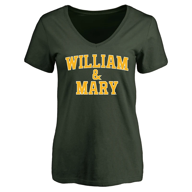 Women's Green William & Mary Tribe Everyday T-Shirt