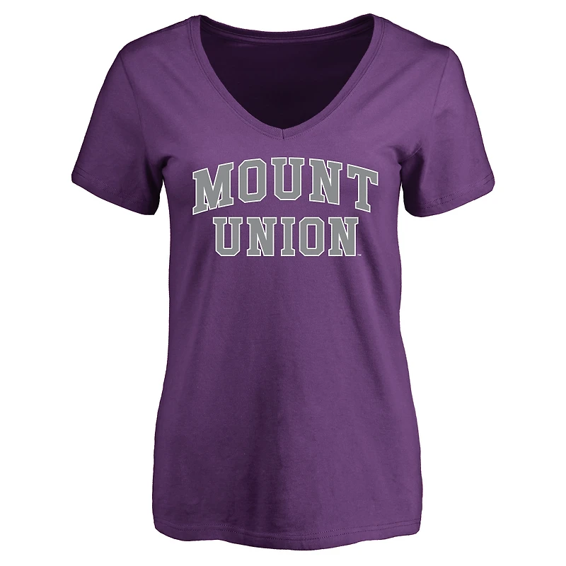 Women's Purple Mount Union Purple Raiders Everyday T-Shirt