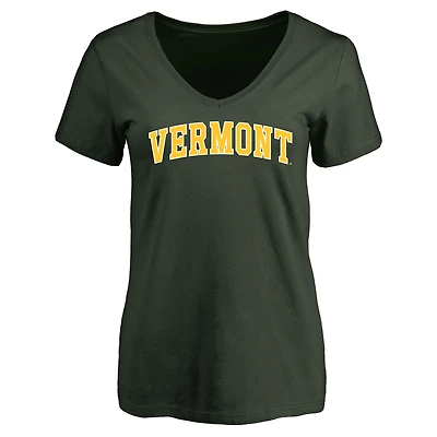 Women's Green Vermont Catamounts Everyday T-Shirt