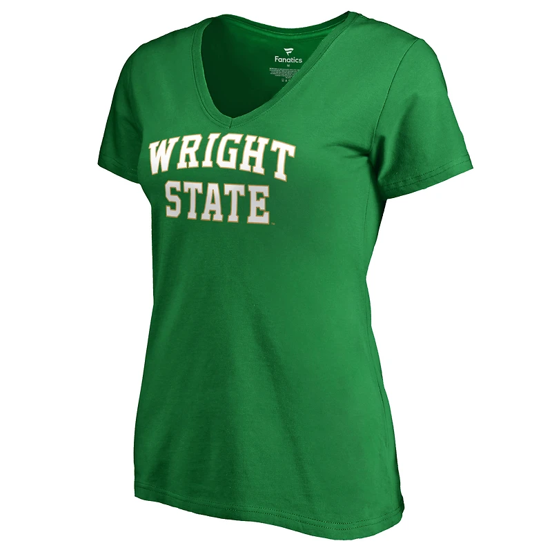 Women's Kelly Green Wright State Raiders Everyday T-Shirt