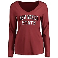 Women's Maroon New Mexico State Aggies Everyday Long Sleeve T-Shirt