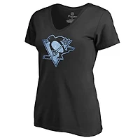Women's Black Pittsburgh Penguins Pond Hockey T-Shirt