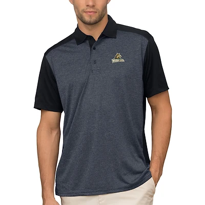 Men's Anthracite Wright State Raiders Vansport Two-Tone Polo
