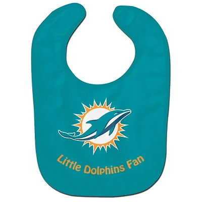Infant WinCraft Miami Dolphins Lil Fan All Pro Baby Bib