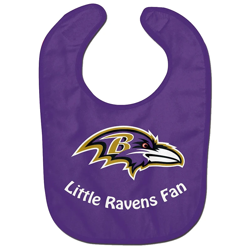 Infant WinCraft Baltimore Ravens Lil Fan All Pro Baby Bib