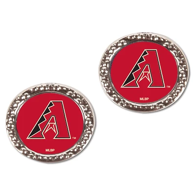 Women's WinCraft Arizona Diamondbacks Round Post Earrings