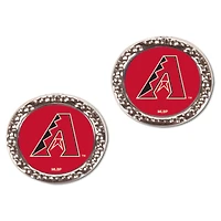 Women's WinCraft Arizona Diamondbacks Round Post Earrings