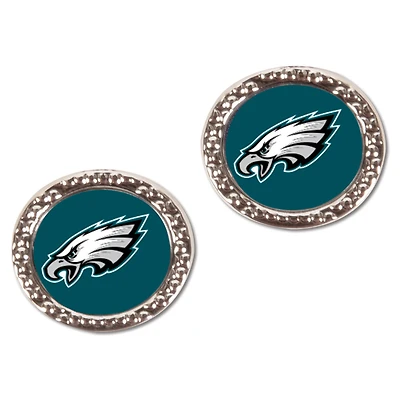 Women's WinCraft Philadelphia Eagles Round Post Earrings