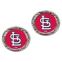 Women's WinCraft St. Louis Cardinals Round Post Earrings