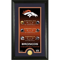 Highland Mint Denver Broncos Legacy 14" x 21" Photomint