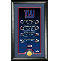 Highland Mint New York Giants Legacy 14" x 21" Photomint