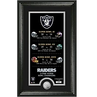 Highland Mint Las Vegas Raiders Legacy 14" x 21" Photomint
