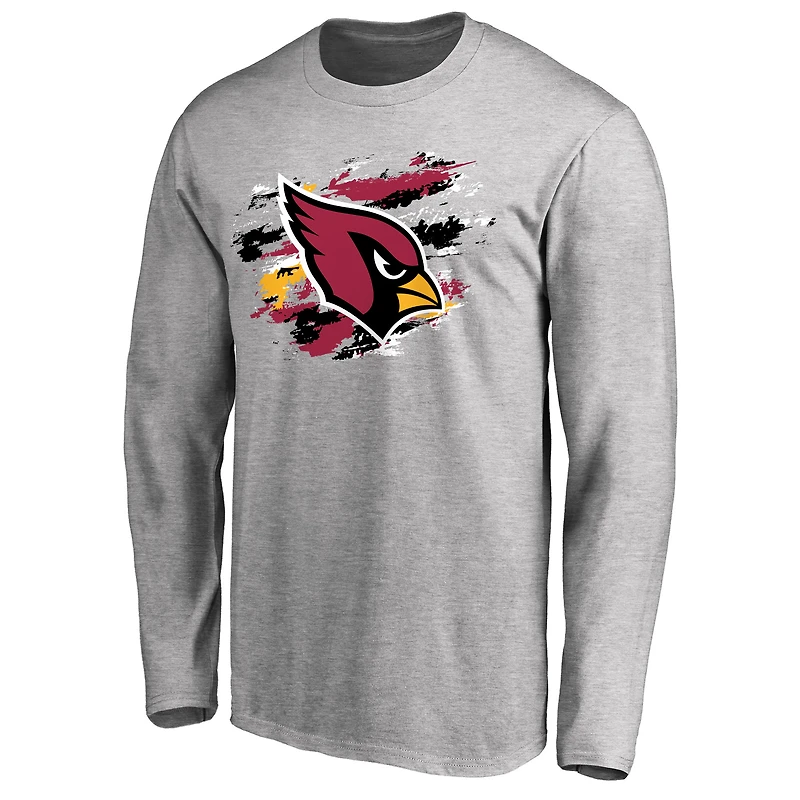 Men's Ash Arizona Cardinals True Colors Long Sleeve T-Shirt